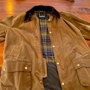 Barbour Ashby Waxed Jacket The Color Is 